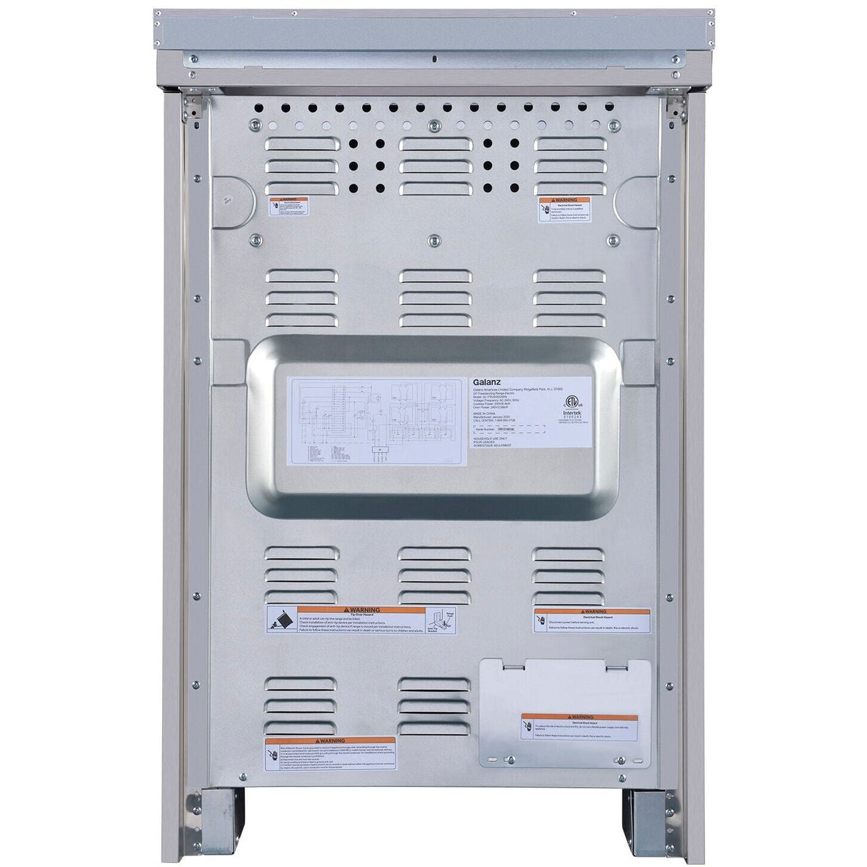 Galanz 24 in. Electric Slide-In Range in Stainless Steel (GL1FR24ASSARN)