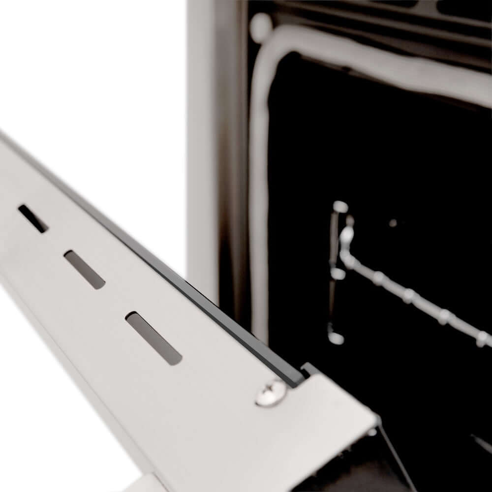 ZLINE 24 in. 2.8 cu. ft. Dual Fuel Range with Gas Stove and Electric Oven in Stainless Steel (RA24)