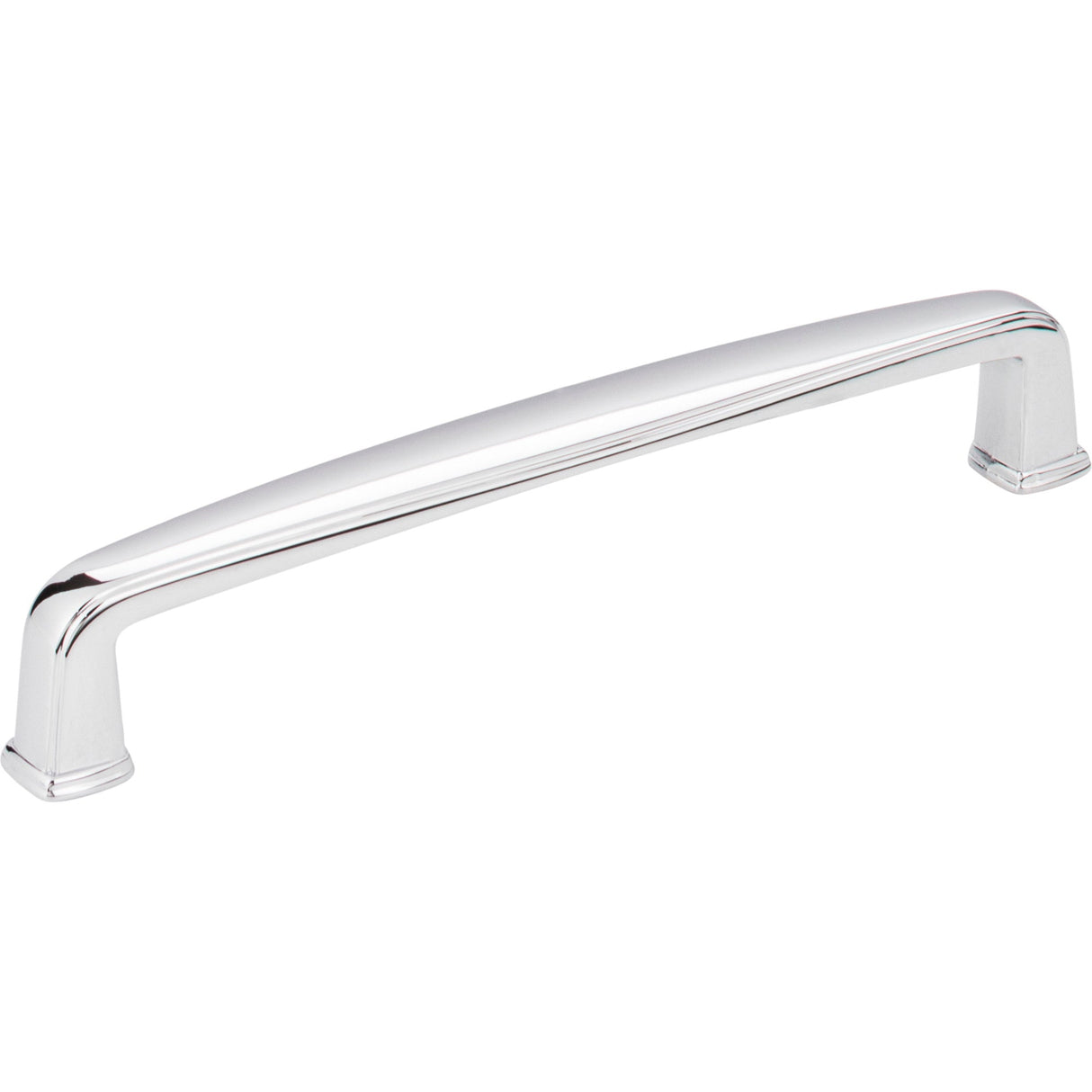 Square Milan 1 Cabinet Pull by Jeffrey Alexander - Polished Chrome