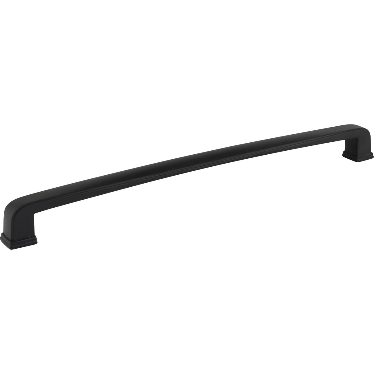 Square Milan 1 Appliance Handle by Jeffrey Alexander - Matte Black