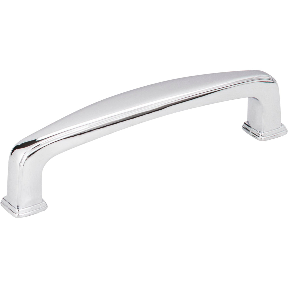 Square Milan 1 Cabinet Pull by Jeffrey Alexander - Polished Chrome