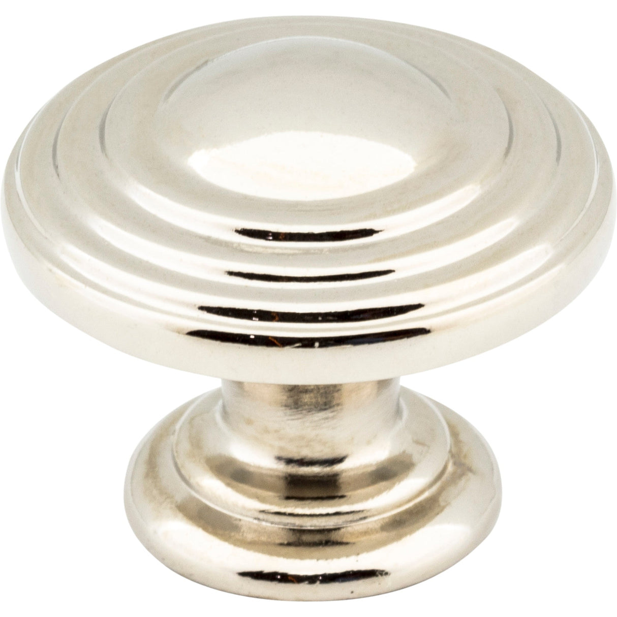 Stacked Bremen 2 Cabinet Knob by Jeffrey Alexander - Polished Nickel