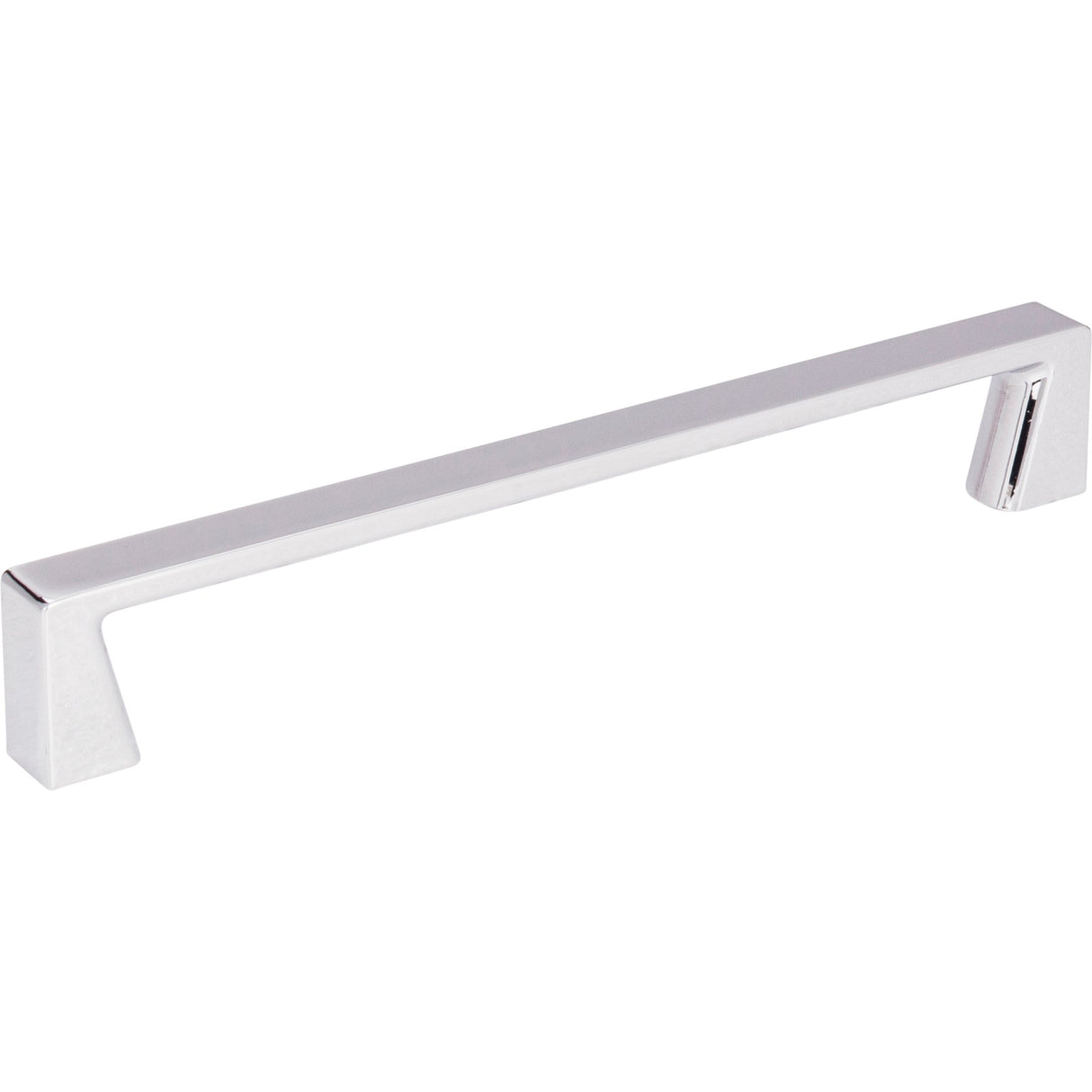 Square Boswell Cabinet Pull by Jeffrey Alexander - Polished Chrome