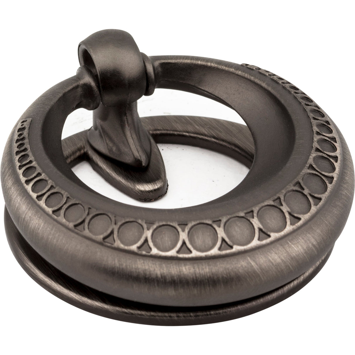 Symphony Cabinet Ring Pull by Jeffrey Alexander - Brushed Pewter