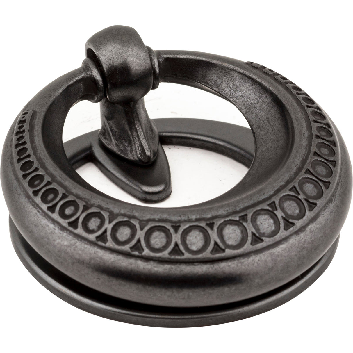 Symphony Cabinet Ring Pull by Jeffrey Alexander - Gun Metal