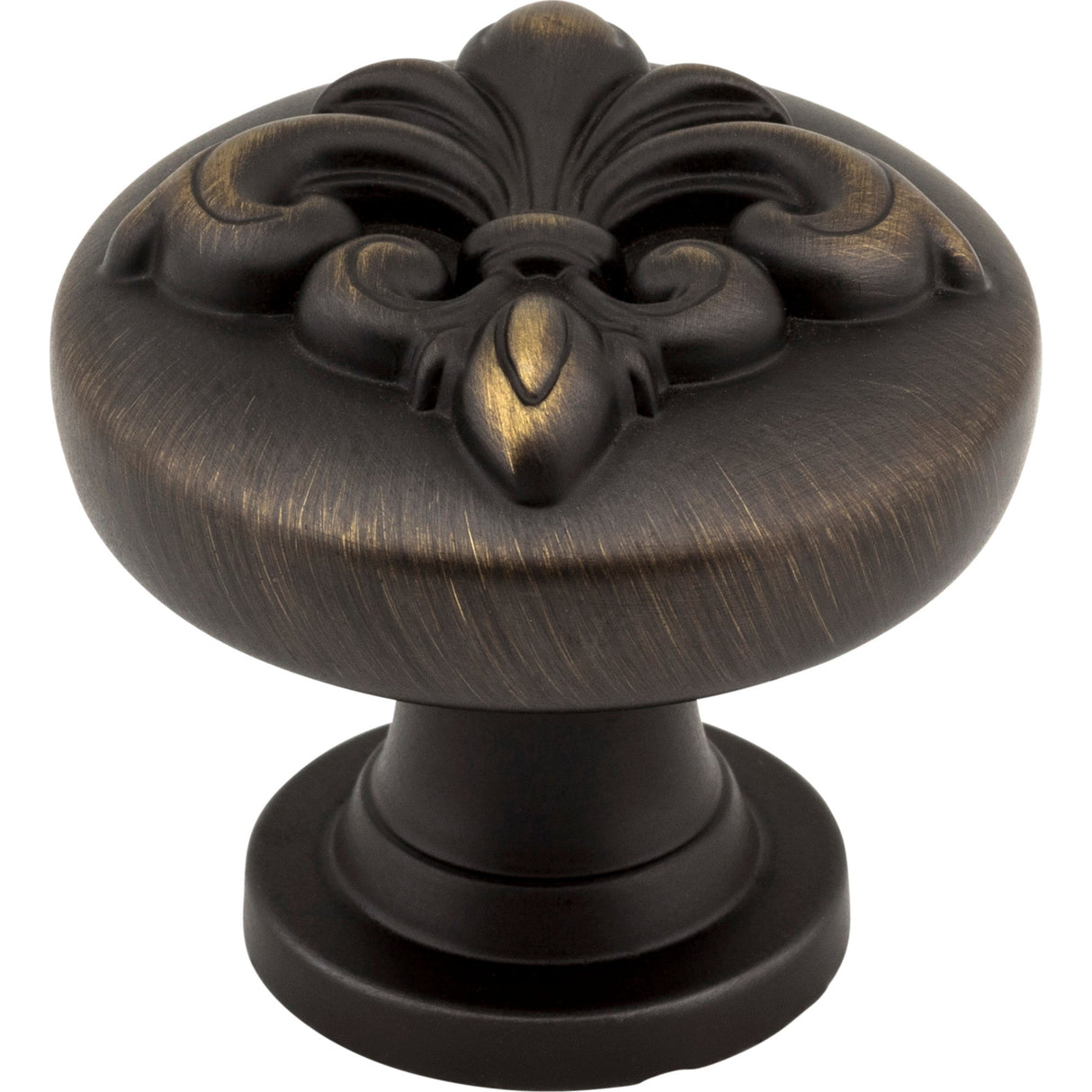 Lafayette Cabinet Knob by Jeffrey Alexander - Antique Brushed Satin Brass