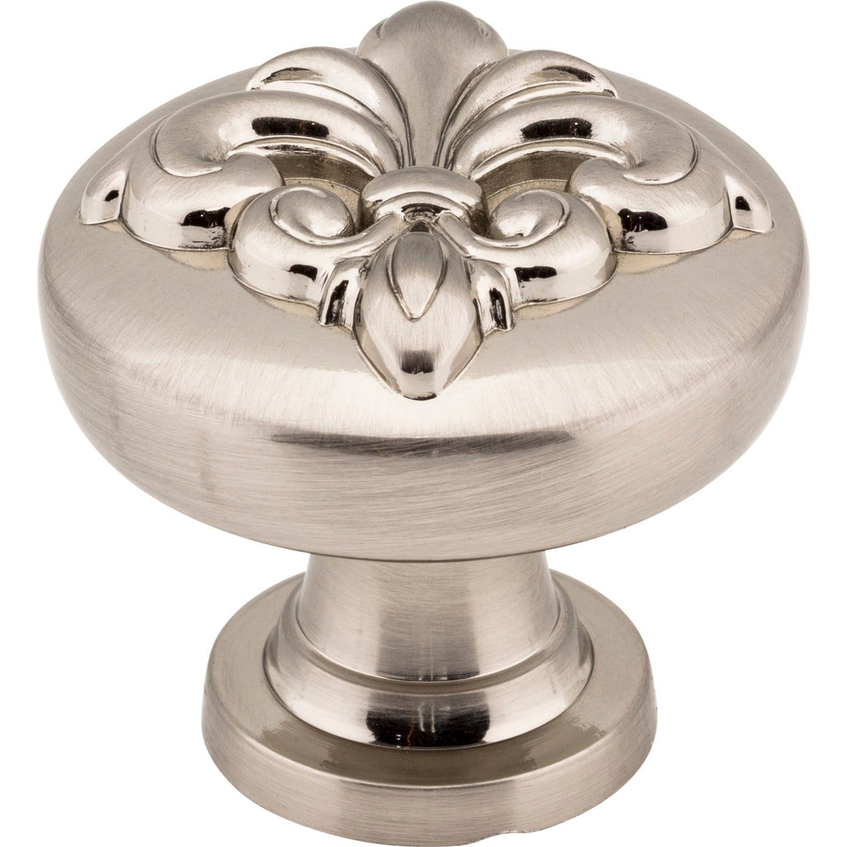 Lafayette Cabinet Knob by Jeffrey Alexander - Satin Nickel
