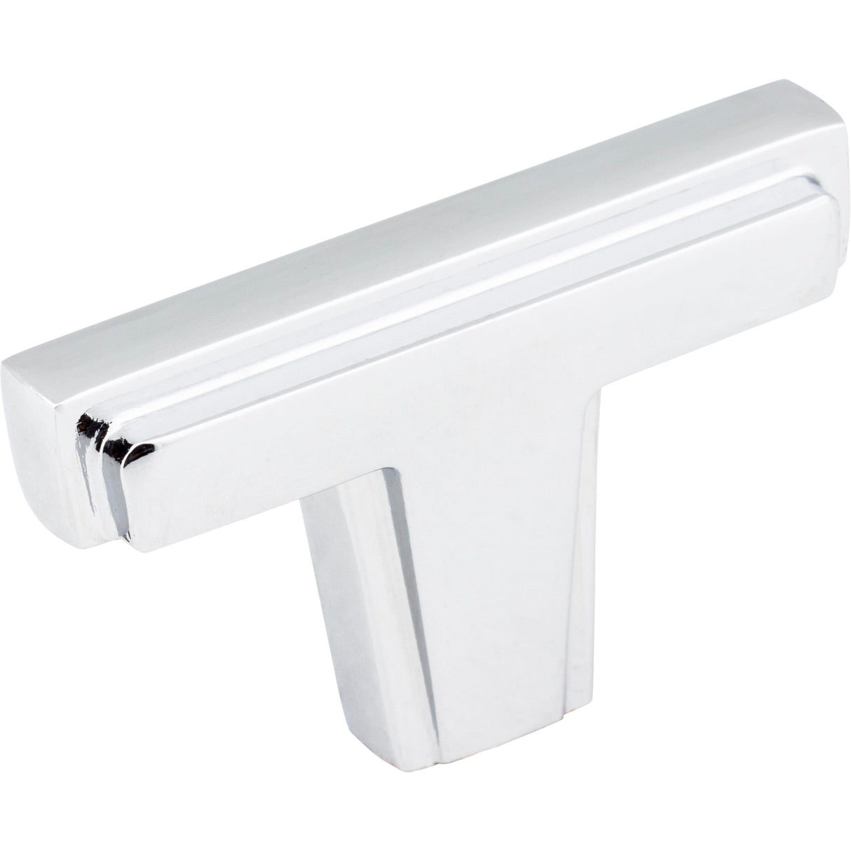 Lexa Cabinet "T" Knob by Jeffrey Alexander - Polished Chrome