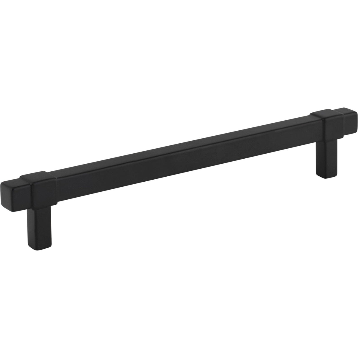 Square Zane Cabinet Pull by Jeffrey Alexander - Matte Black