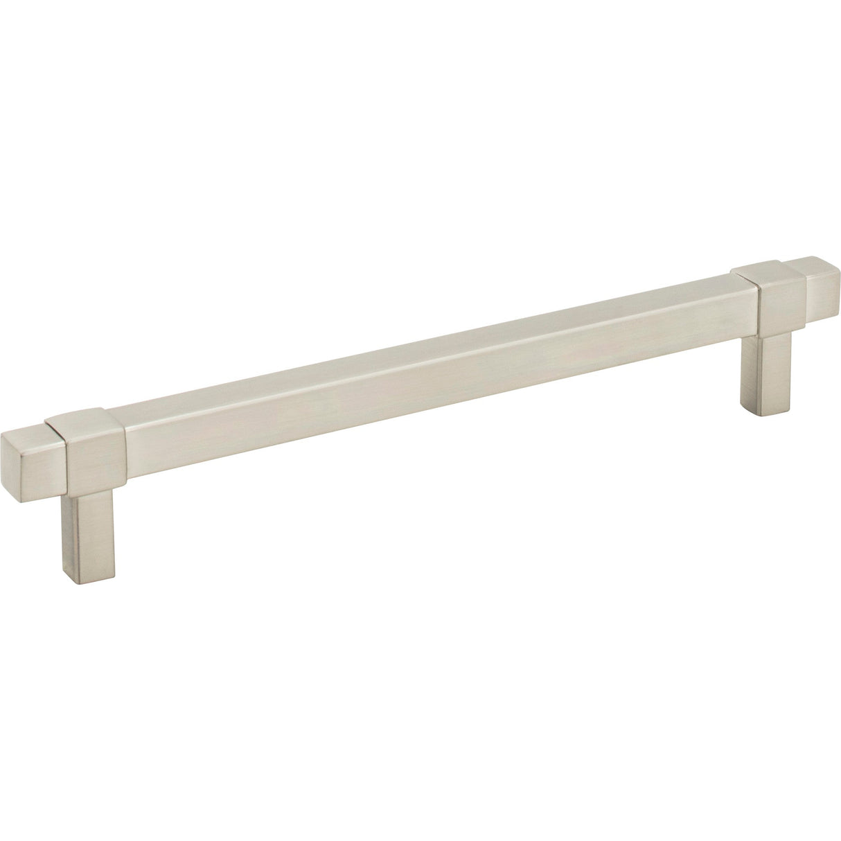 Square Zane Cabinet Pull by Jeffrey Alexander - Satin Nickel