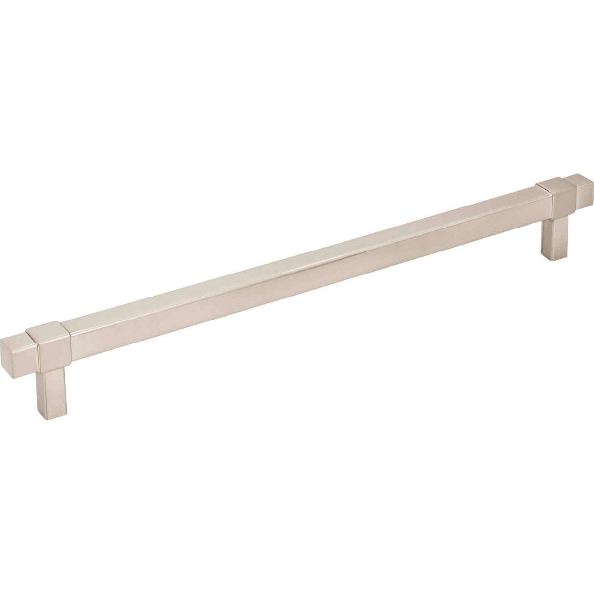 Square Zane Cabinet Pull by Jeffrey Alexander - Satin Nickel