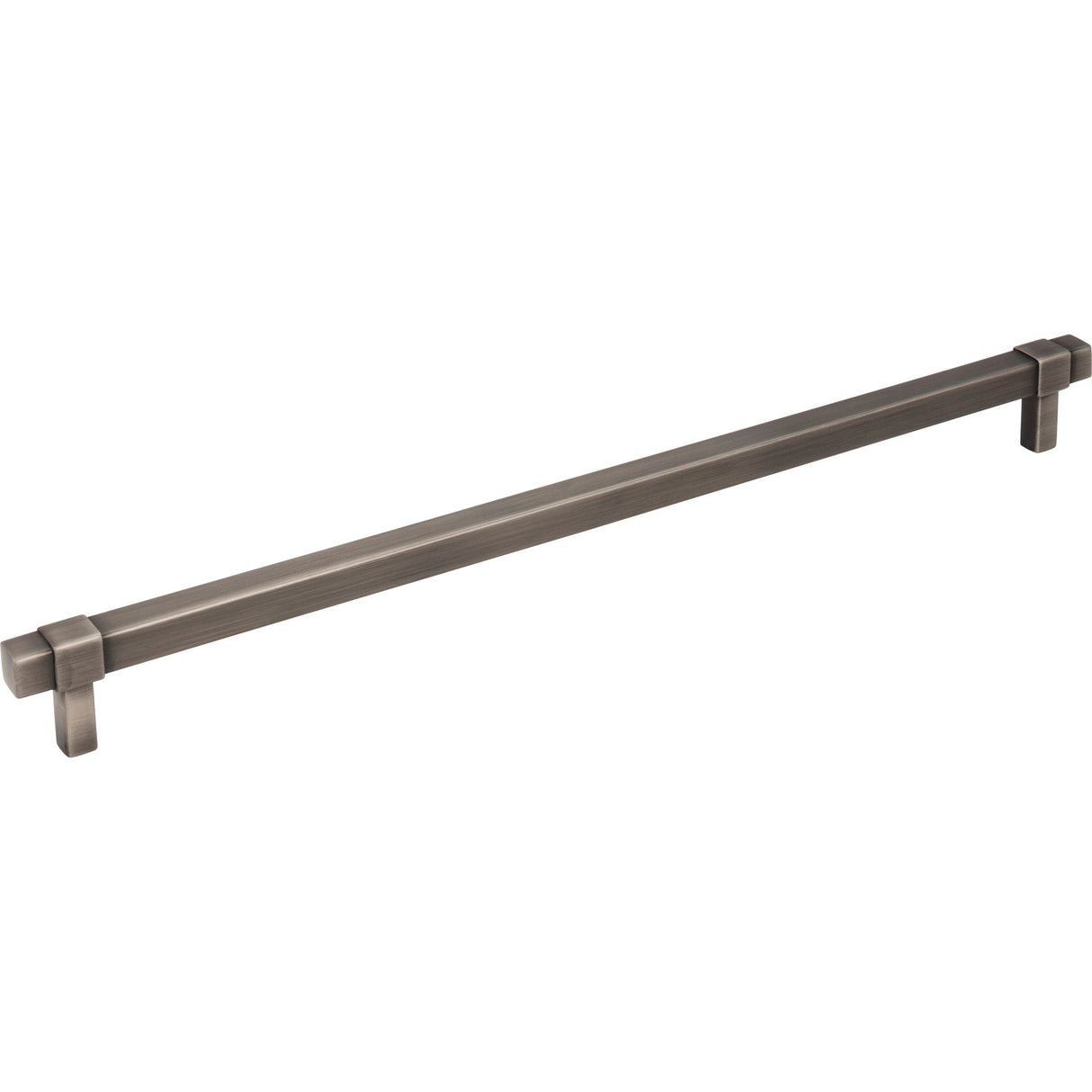 Square Zane Cabinet Pull by Jeffrey Alexander - Brushed Pewter
