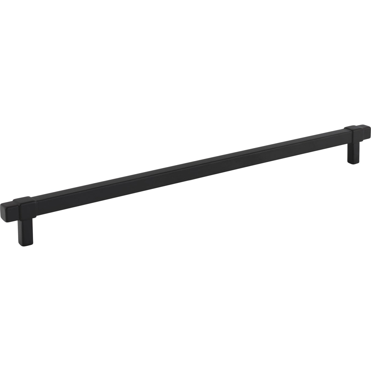 Square Zane Cabinet Pull by Jeffrey Alexander - Matte Black