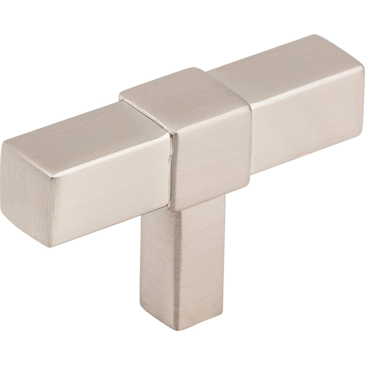 Zane Cabinet "T" Knob by Jeffrey Alexander - Satin Nickel