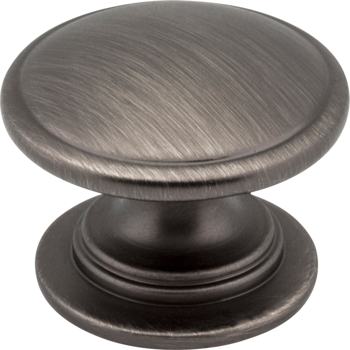 Durham Cabinet Knob by Jeffrey Alexander - Brushed Pewter