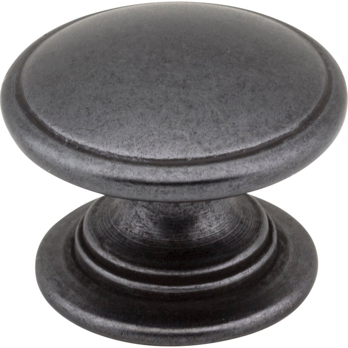 Durham Cabinet Knob by Jeffrey Alexander - Gun Metal