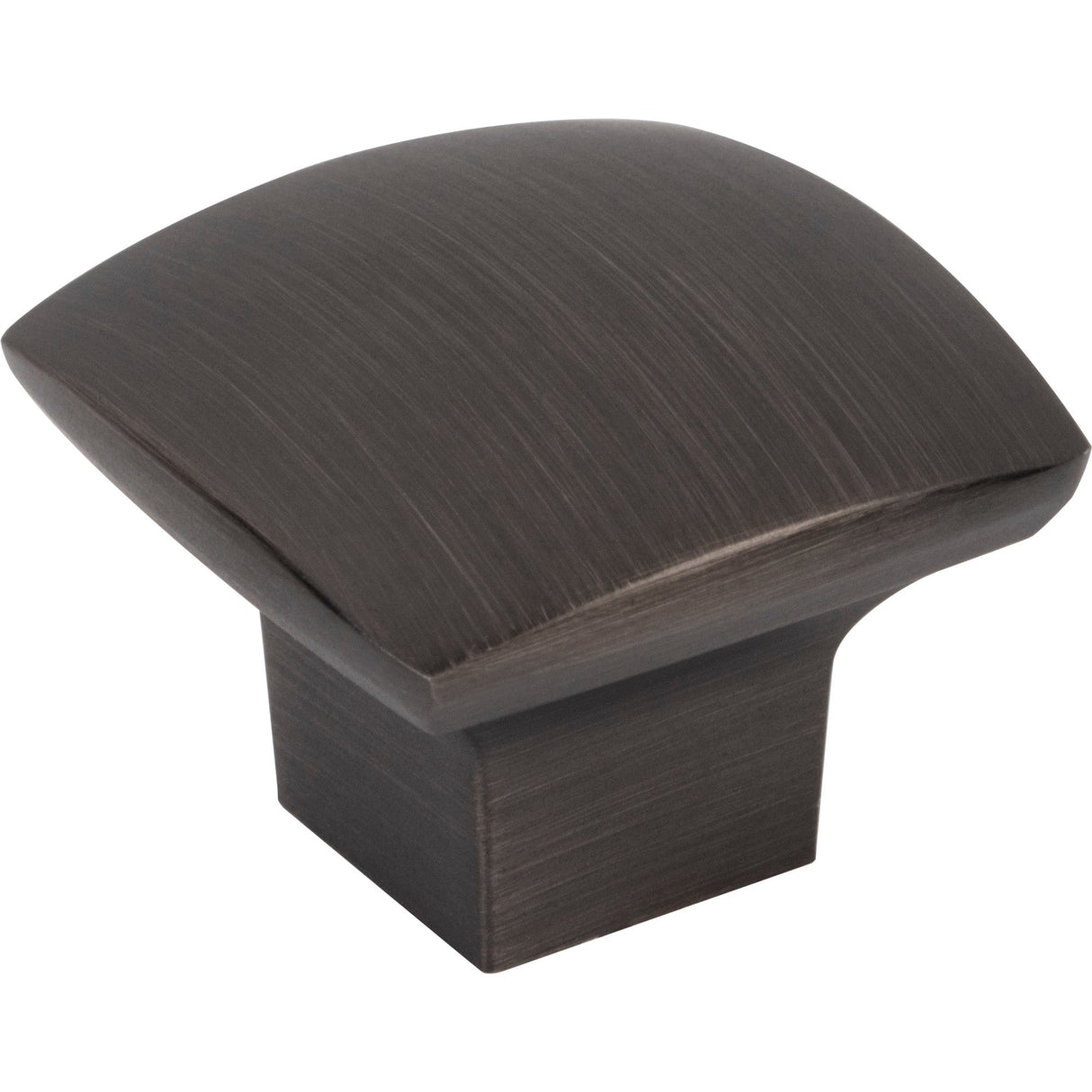 Square Sonoma Cabinet Knob by Jeffrey Alexander - Brushed Pewter