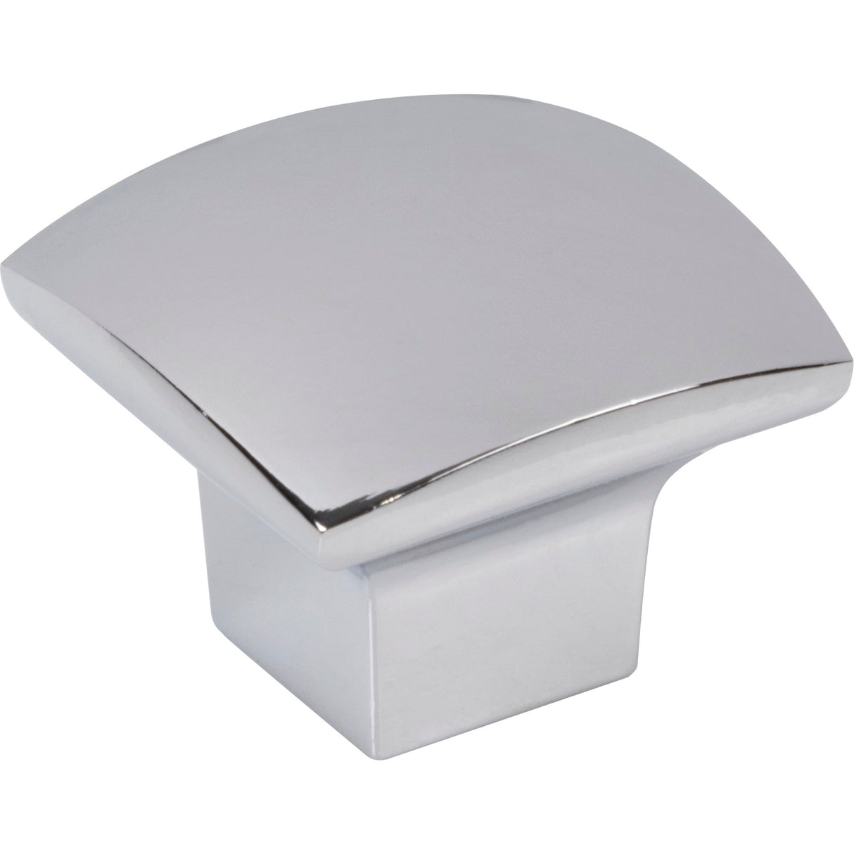 Square Sonoma Cabinet Knob by Jeffrey Alexander - Polished Chrome