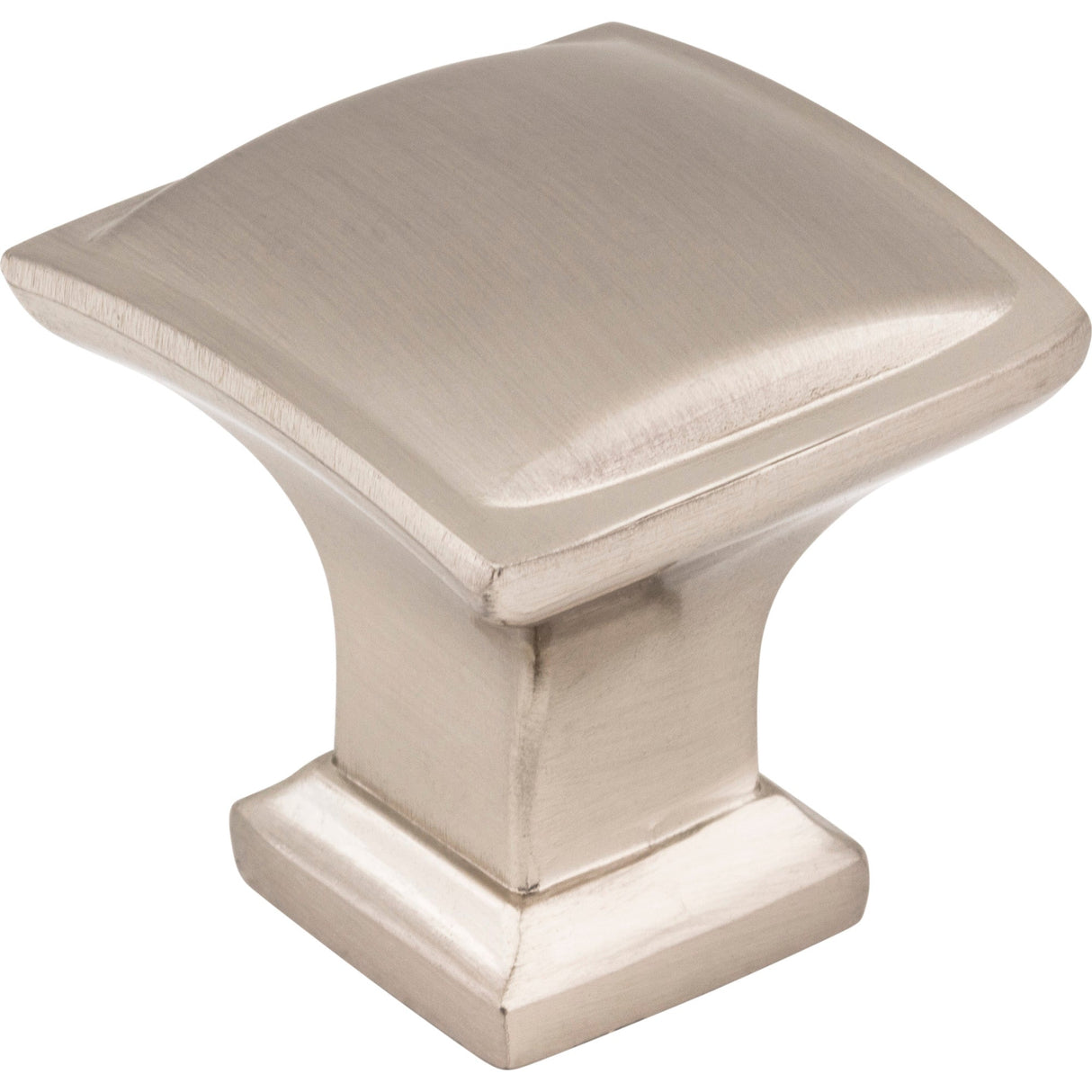 Square Annadale Cabinet Knob by Jeffrey Alexander - Satin Nickel