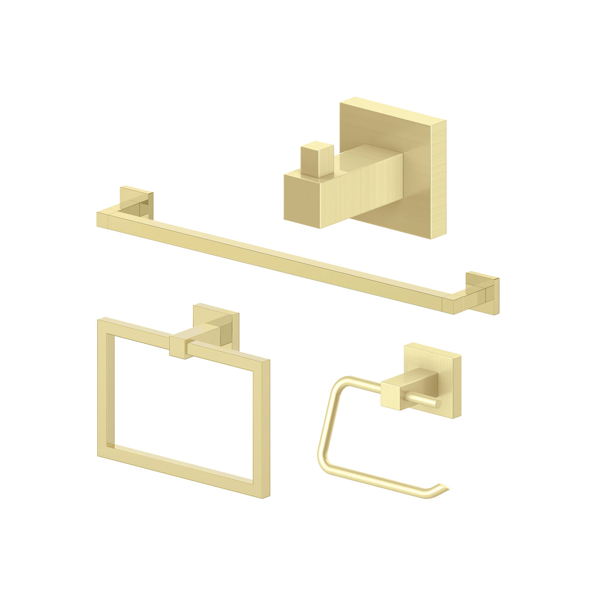 ZLINE Bliss Bathroom Accessories Package in Polished Gold