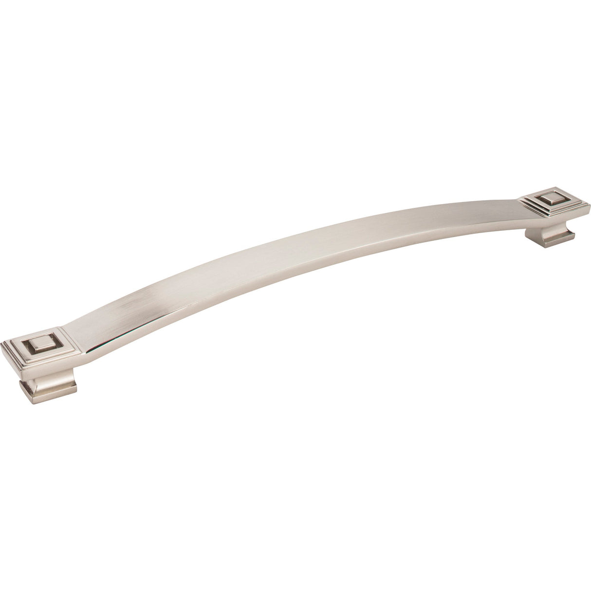 Square Delmar Appliance Handle by Jeffrey Alexander - Satin Nickel