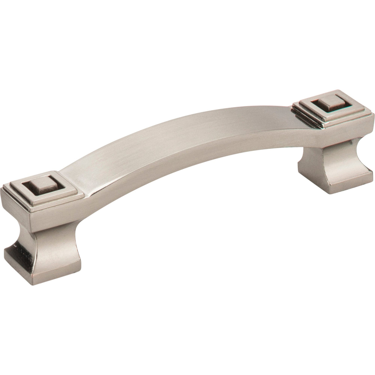 Square Delmar Cabinet Pull by Jeffrey Alexander - Satin Nickel