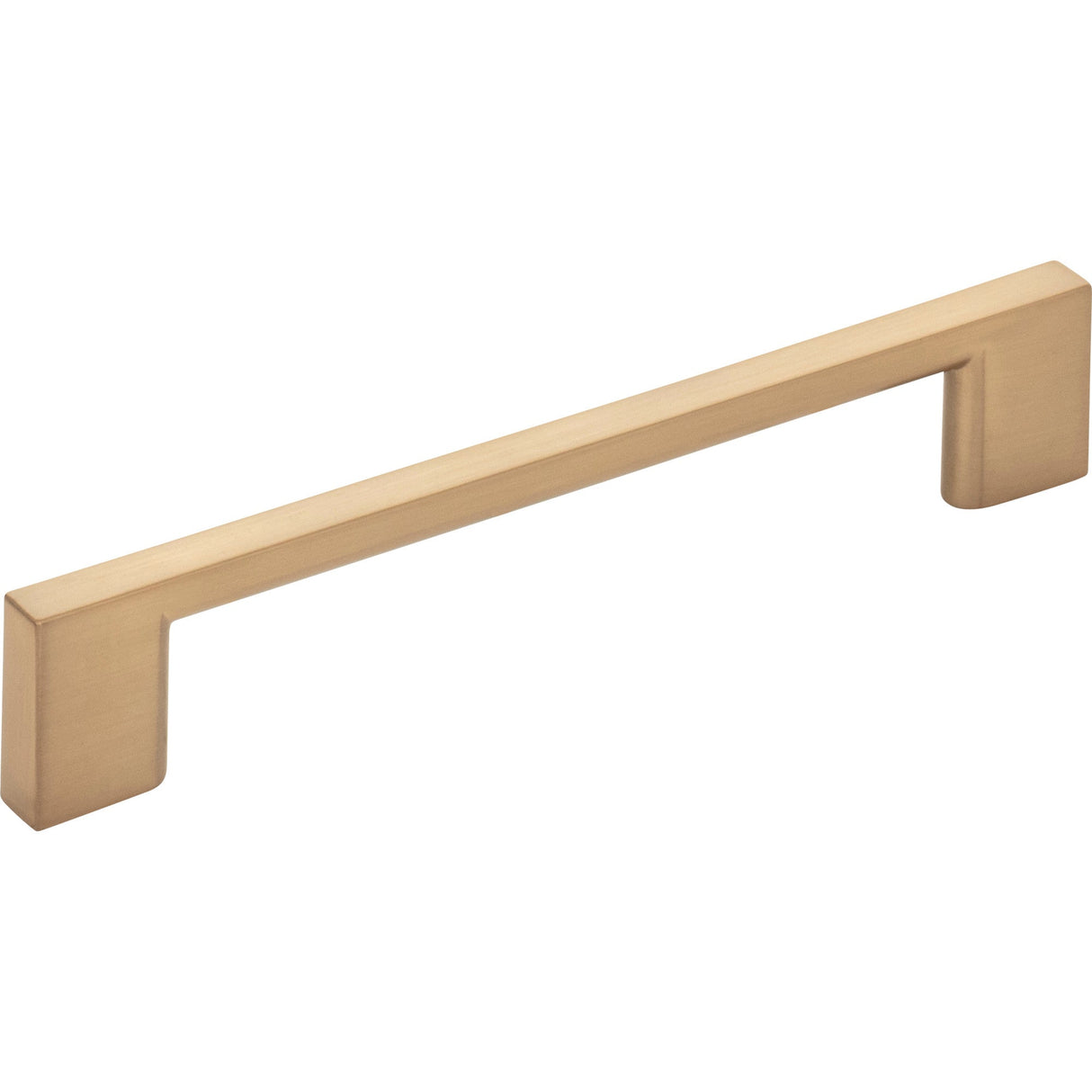 Square Sutton Cabinet Bar Pull by Jeffrey Alexander - Satin Bronze