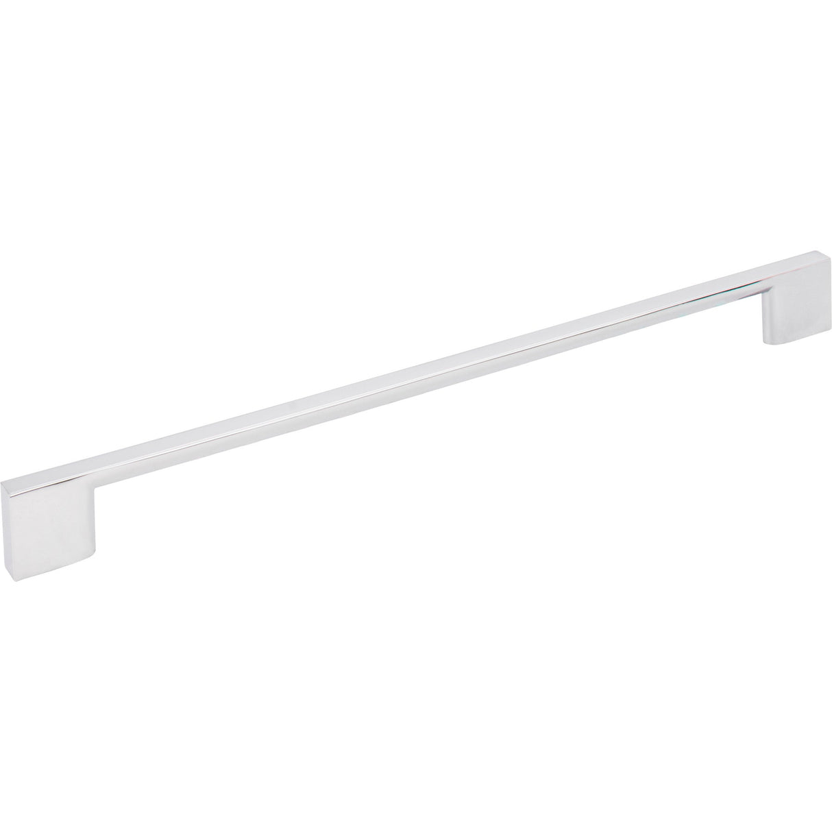 Square Sutton Cabinet Bar Pull by Jeffrey Alexander - Polished Chrome