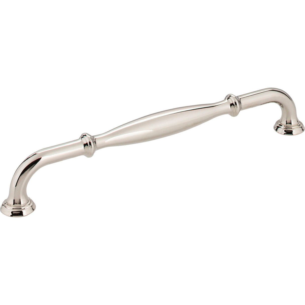 Tiffany Cabinet Pull by Jeffrey Alexander - Polished Nickel