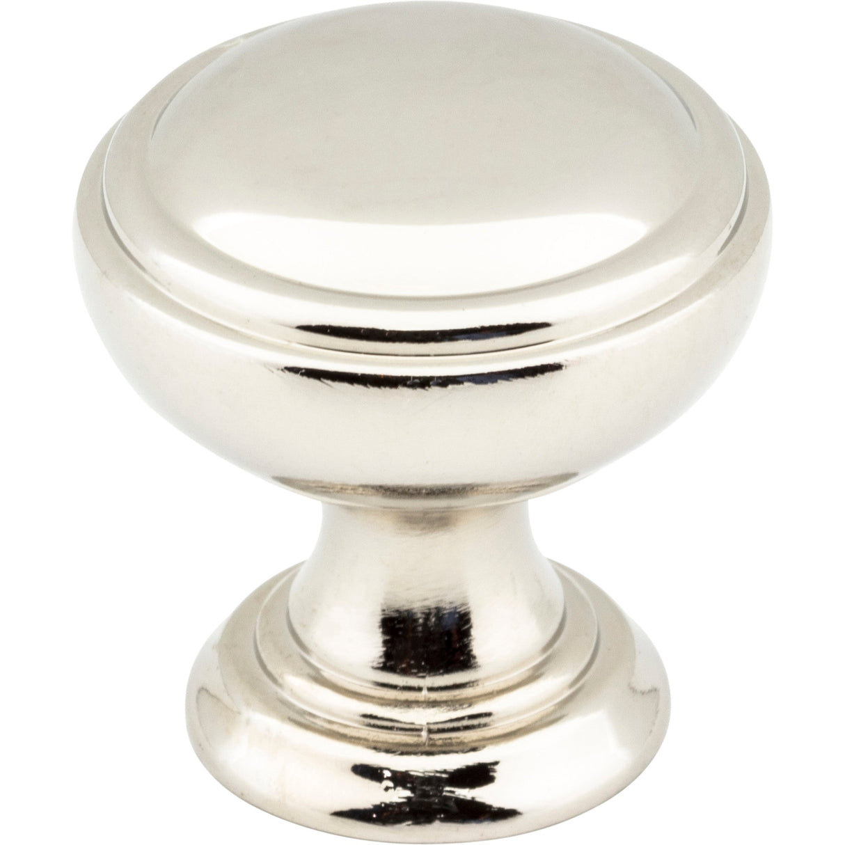 Tiffany Cabinet Knob by Jeffrey Alexander - Polished Nickel