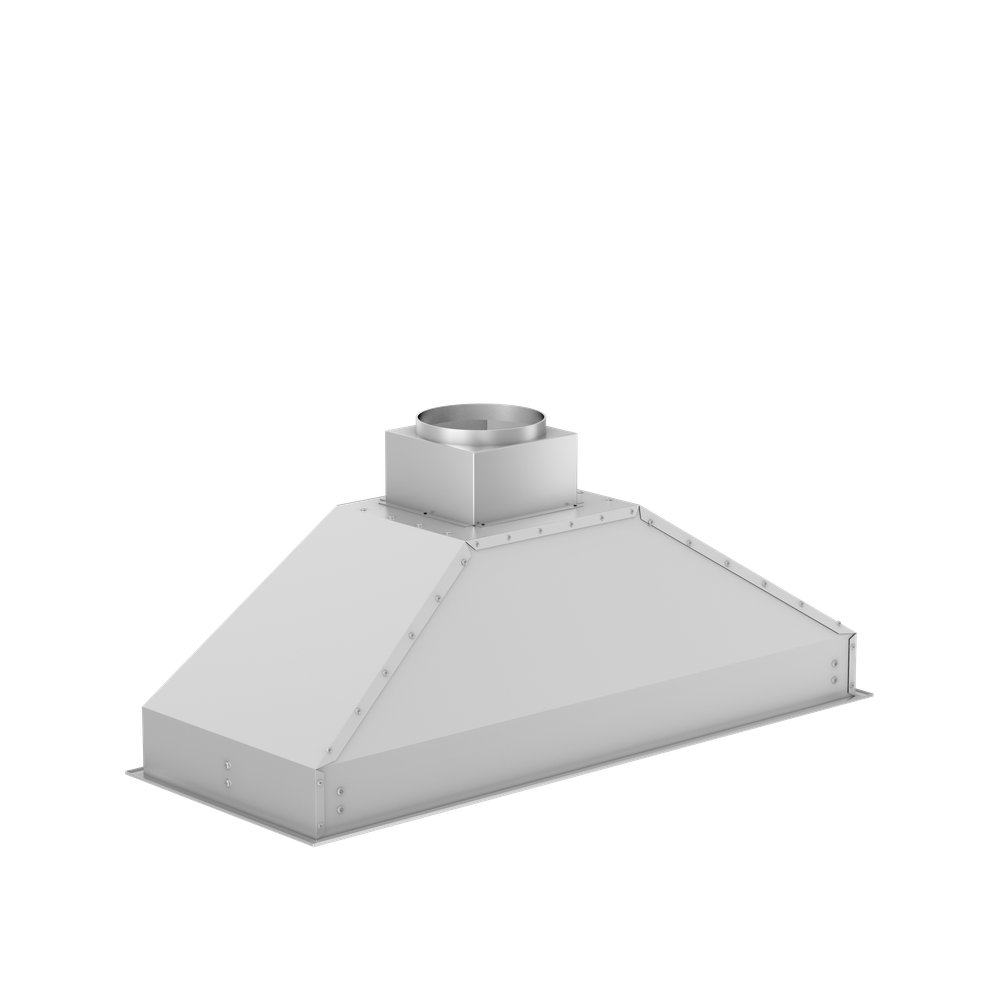 ZLINE Ducted Remote Blower 400 CFM Range Hood Insert in Stainless Steel (698-RS) Side View
