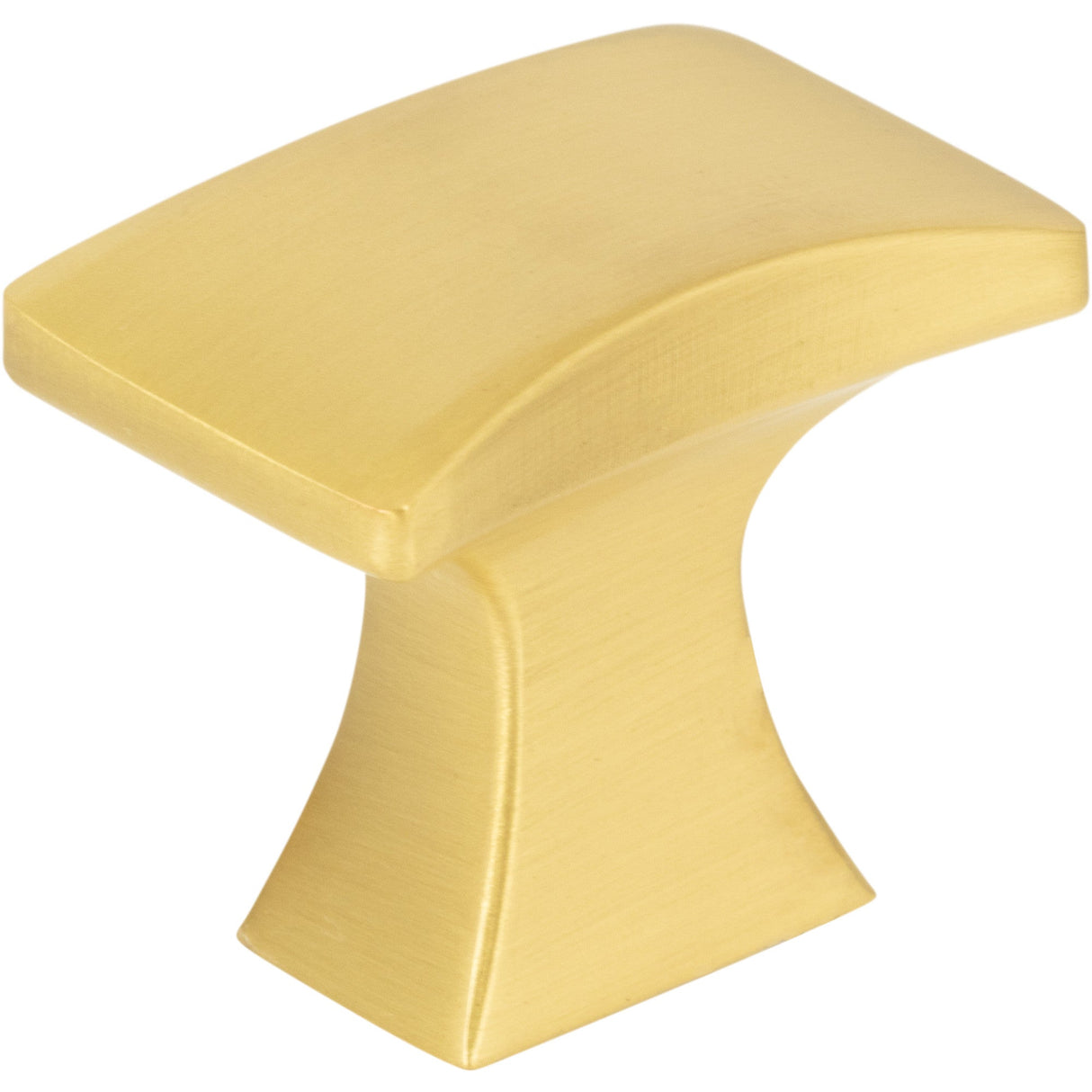 Flared Philip Cabinet Knob by Jeffrey Alexander - Brushed Gold