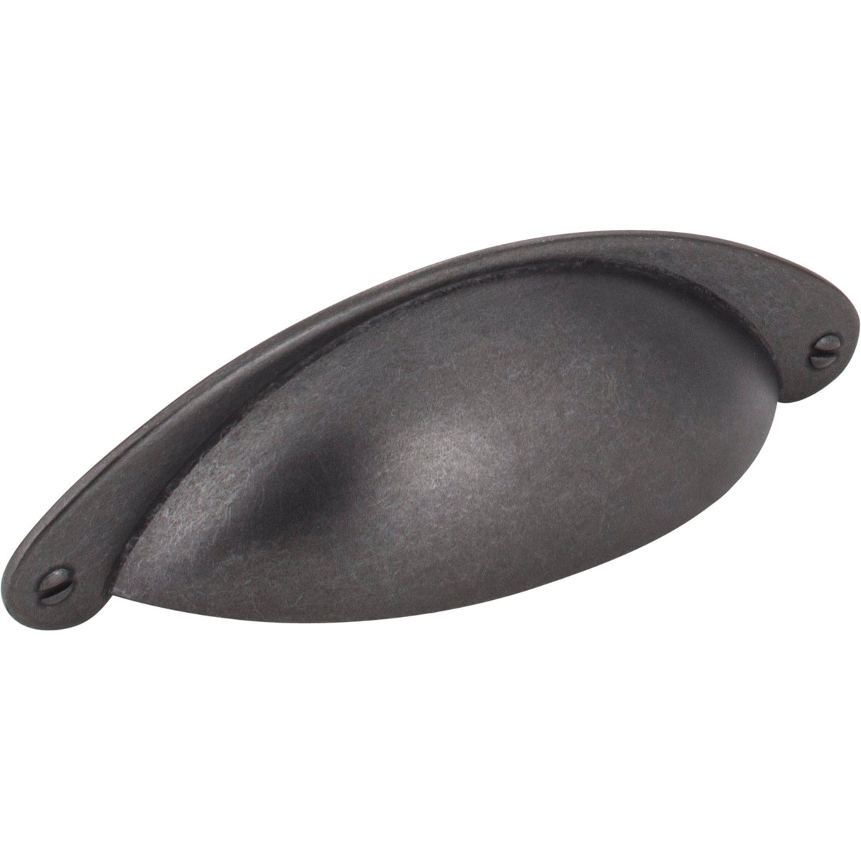 Lyon Cabinet Cup Pull by Jeffrey Alexander - Gun Metal