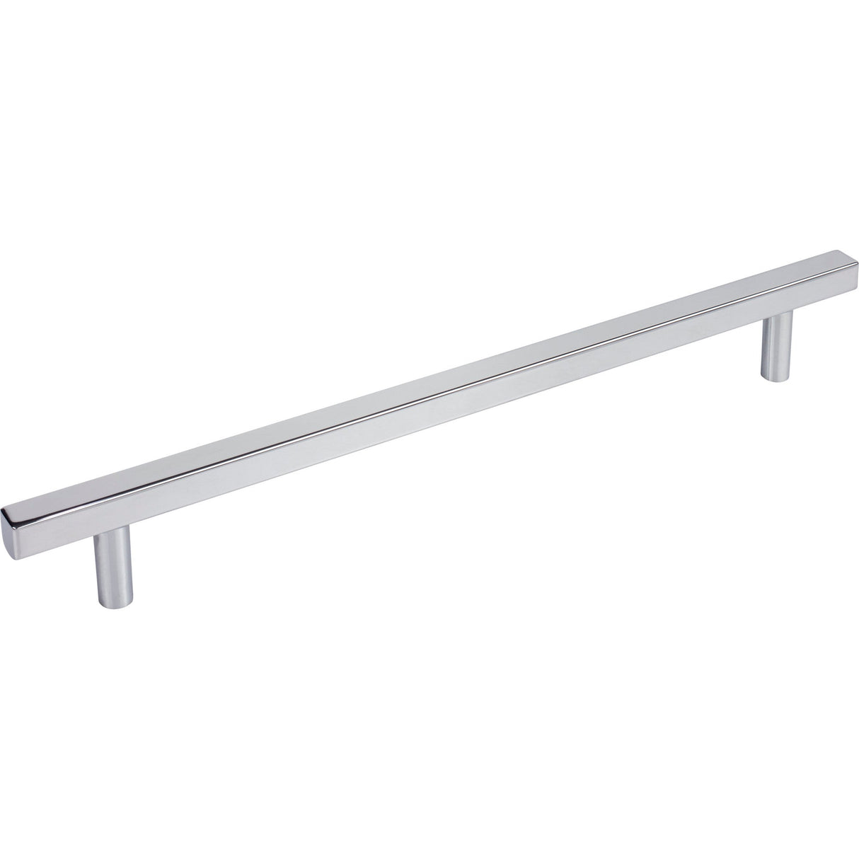 Square Dominique Appliance Handle by Jeffrey Alexander - Polished Chrome