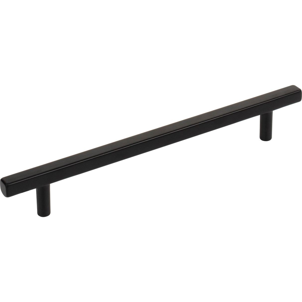 Square Dominique Cabinet Bar Pull by Jeffrey Alexander - Matte Black