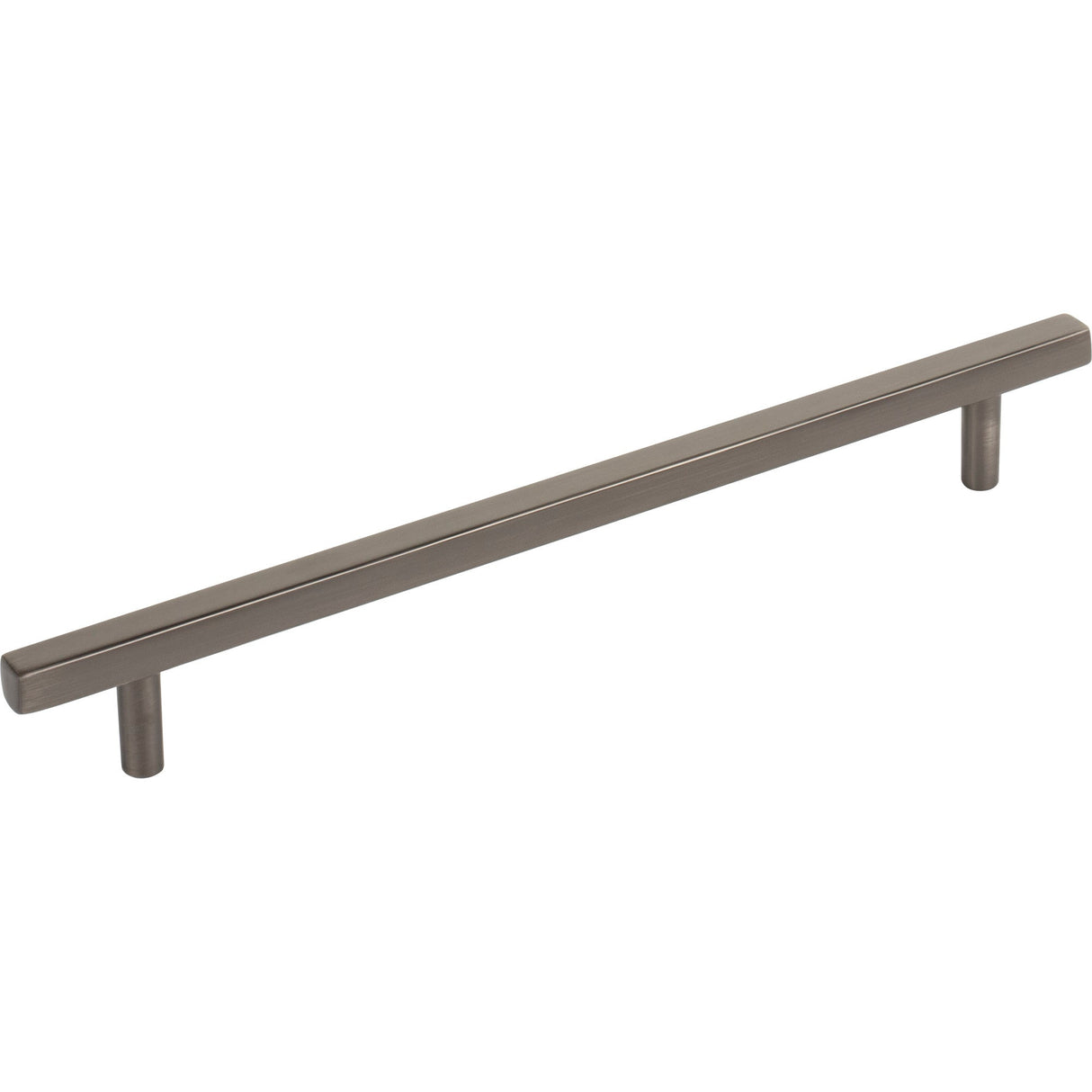 Square Dominique Cabinet Bar Pull by Jeffrey Alexander - Brushed Pewter