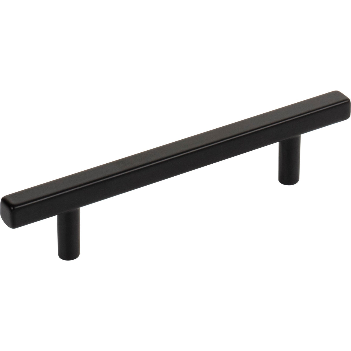 Square Dominique Cabinet Bar Pull by Jeffrey Alexander - Matte Black