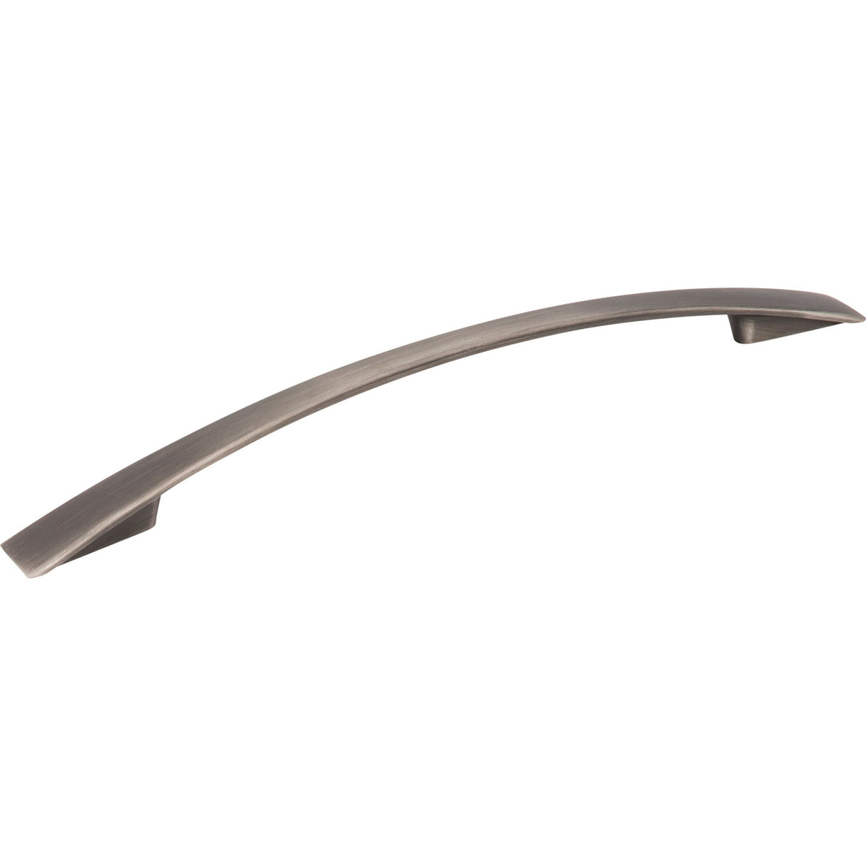 Flared Regan Cabinet Pull by Jeffrey Alexander - Brushed Pewter