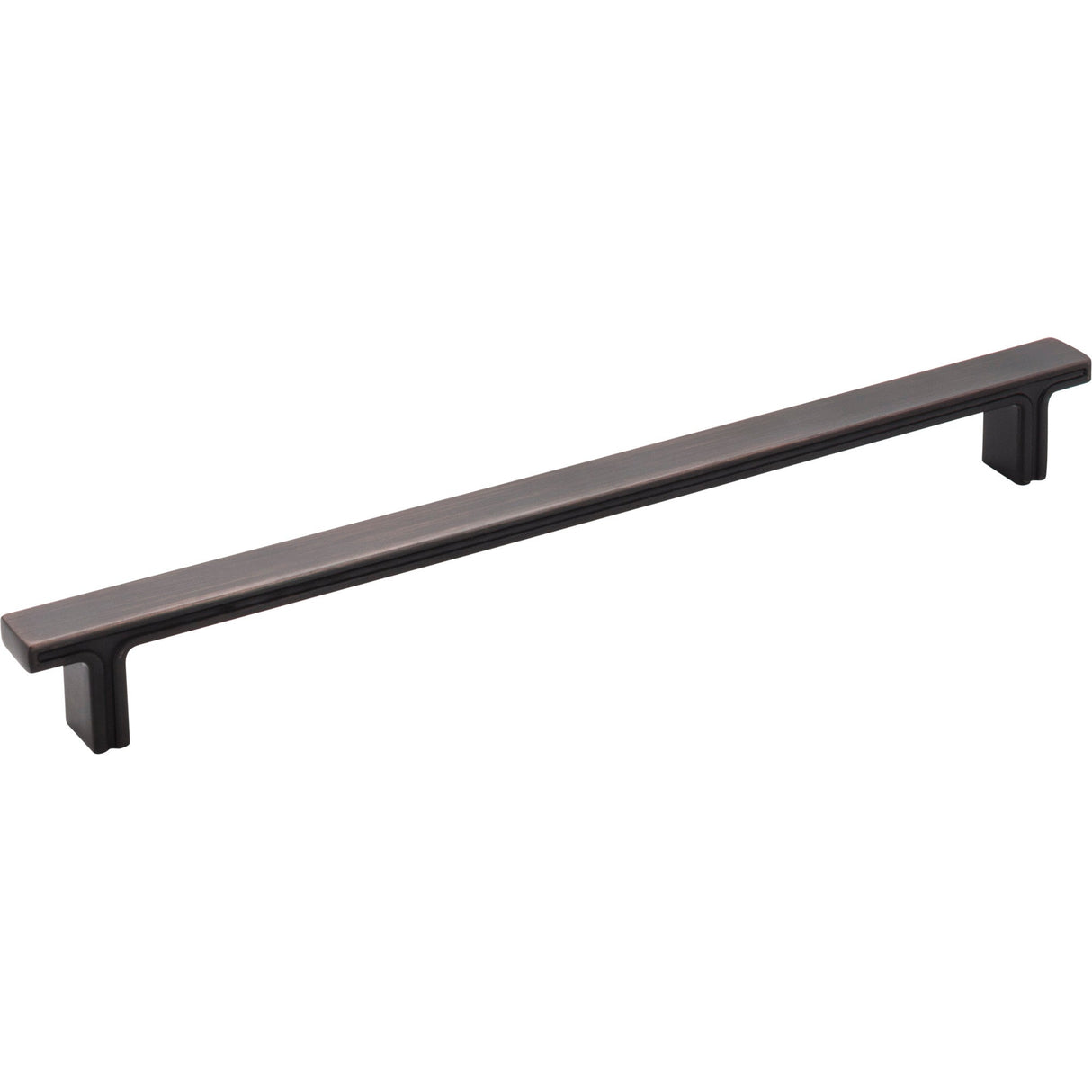 Square Anwick Cabinet Pull by Jeffrey Alexander - Brushed Oil Rubbed Bronze