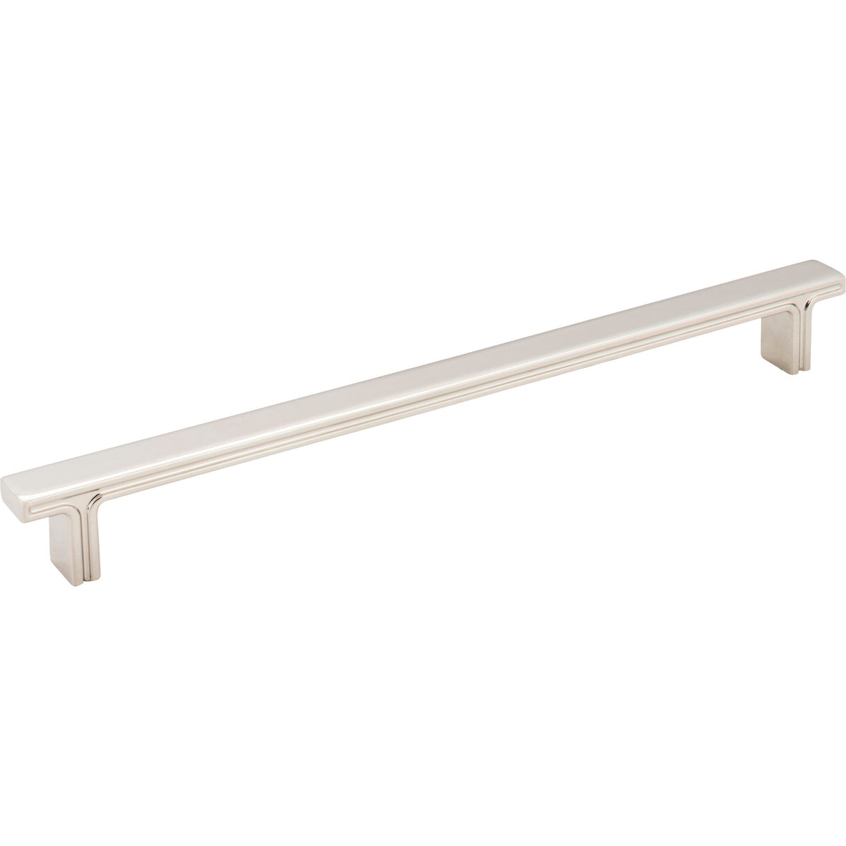 Square Anwick Cabinet Pull by Jeffrey Alexander - Polished Nickel
