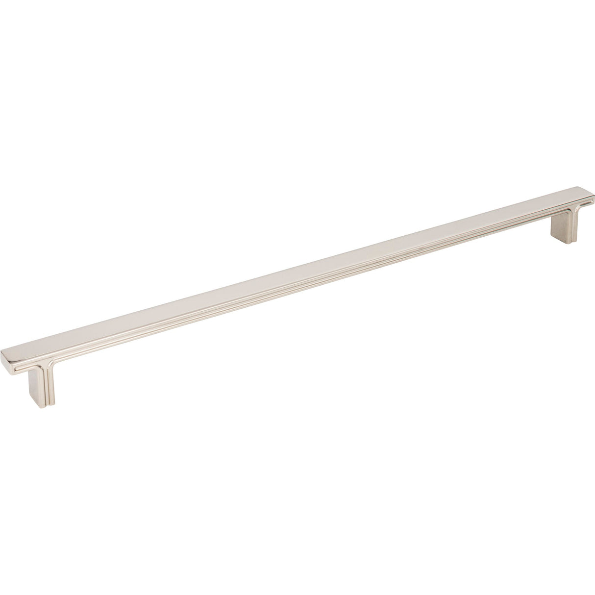 Square Anwick Cabinet Pull by Jeffrey Alexander - Polished Nickel