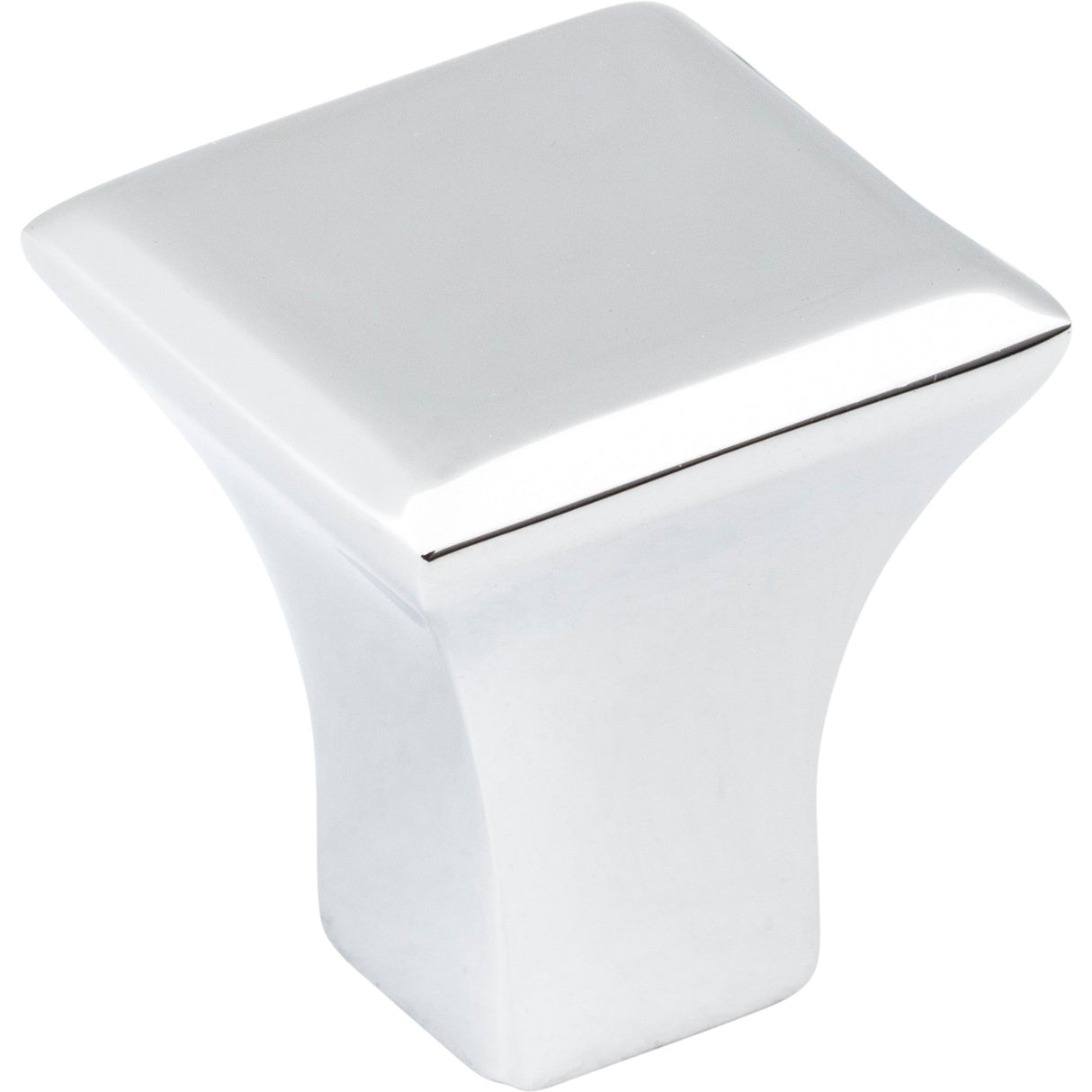 Square Marlo Cabinet Knob by Jeffrey Alexander - Polished Chrome
