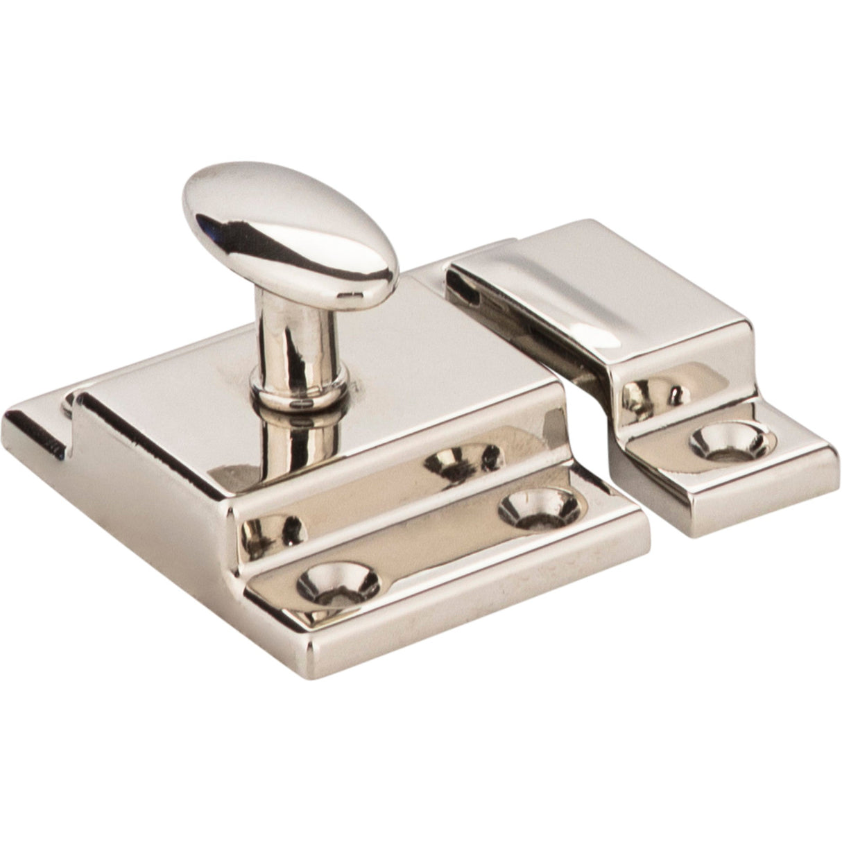 Latches Cabinet Latch by Jeffrey Alexander - Polished Nickel