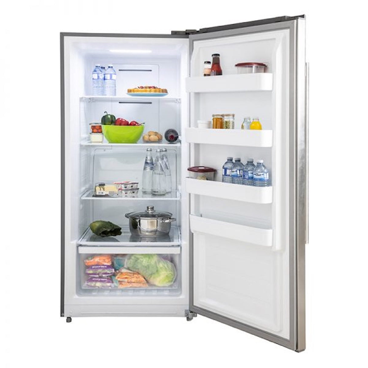 Forno 2-Piece Stainless Steel Kitchen Package with 60 in. Professional Refrigerator and 48 in. Dual Fuel Range (FFFFD1933-60S + FFSGS6156-48)
