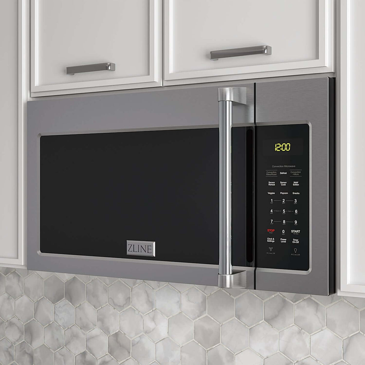 ZLINE 30 in. Kitchen Package with Stainless Steel Gas Range, Traditional Over The Range Microwave and Tall Tub Dishwasher (3KP-SGROTRH30-DWV)