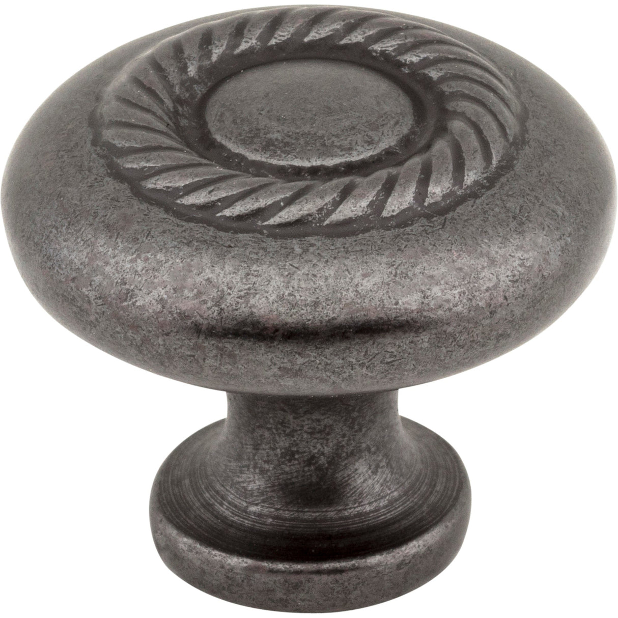 Lenoir Cabinet Knob by Jeffrey Alexander - Gun Metal