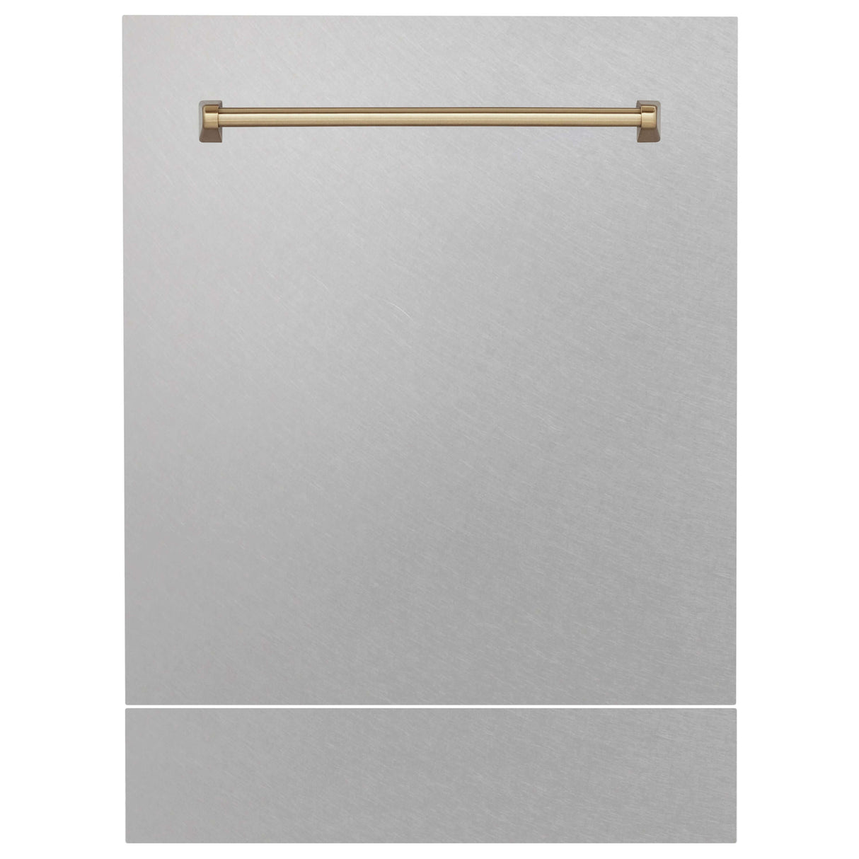 ZLINE 24 in. Autograph Edition Tallac Dishwasher Panel with Champagne Bronze Handle and Color Options (DPVZ-24-CB)
