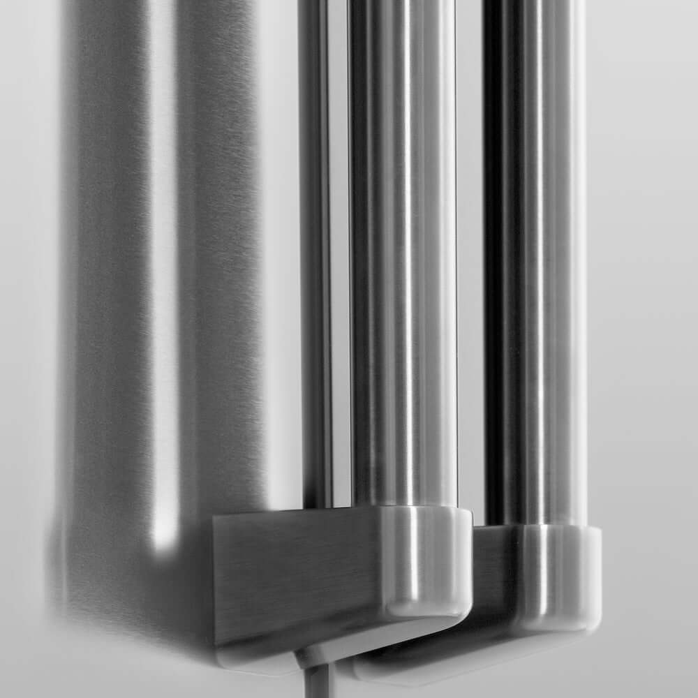 ZLINE Kitchen Package with Water and Ice Dispenser Refrigerator, 30 in. Gas Range, 30 in. Range Hood, and 24 in. Tall Tub Dishwasher (4KPRW-SGRRH30-DWV)