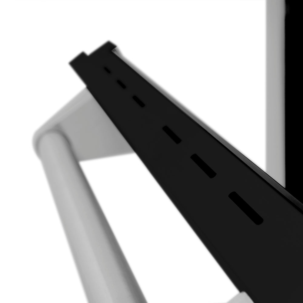 ZLINE 60 in. 7.4 cu. ft. Dual Fuel Range with Gas Stove and Electric Oven in Stainless Steel with Black Matte Doors (RA-BLM-60)