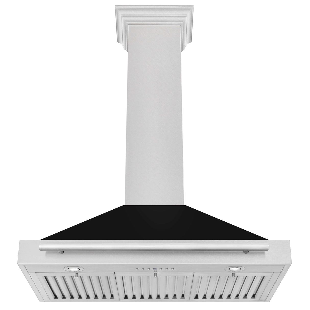 ZLINE 36 in. Fingerprint Resistant Stainless Steel Range Hood with Colored Shell Options and Stainless Steel Handle (KB4SNX-36)
